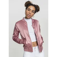 urban classics jacket satin rose xs femme