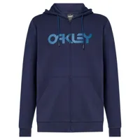 oakley apparel teddy full zip sweatshirt bleu l homme