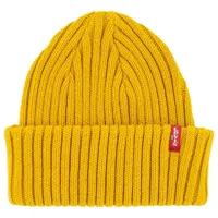 levis accessories ribbed beanie jaune  homme