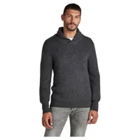 g-star e shawl collar sweater gris m homme