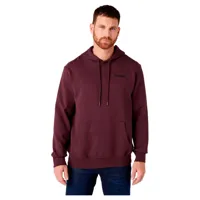 wrangler graphic hoodie rouge xl homme
