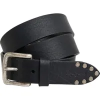 pepe jeans leroy leather belt noir 85 cm homme