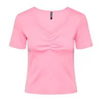 pieces tania short sleeve t-shirt rose xs femme