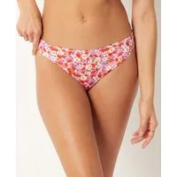 culotte bikini bas de maillot - peonny - 38 - rose - femme - etam
