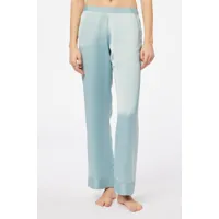 pantalon de pyjama satiné - catwalk - xl - bleu ciel - femme - etam