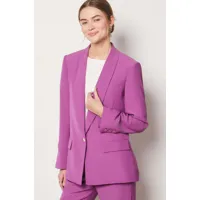 veste de tailleur - umanya - 34 - violet - femme - etam