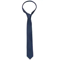 cravate bleu marine uni