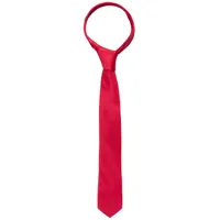 cravate rouge uni