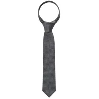 cravate noir structuré