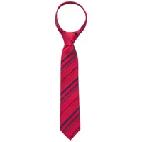 cravate rouge foncé rayé