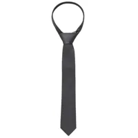 cravate noir structuré