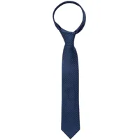 cravate bleu marine uni