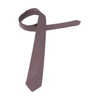 cravate marron structuré