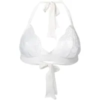 gilda & pearl soutien-gorge dos-nu "goddess boudoir" - blanc