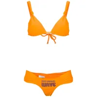 amir slama south american wave bikini set - orange