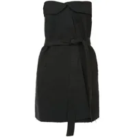 unravel project robe courte bustier - noir