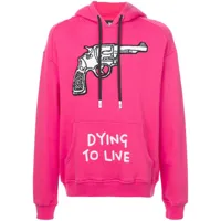 haculla sweat à capuche dying to live - rose