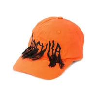 haculla casquette à logo brodé - orange