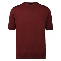 prada crew neck knitted top - rouge