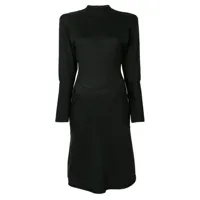 alaïa pre-owned robe courte ajustée - noir