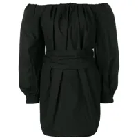philosophy di lorenzo serafini robe courte à épaules dénudées - noir