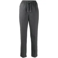 3.1 phillip lim pantalon de jogging à bandes contrastantes - gris