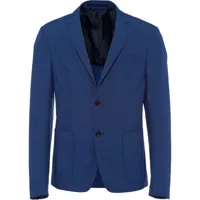 prada blazer classique - bleu
