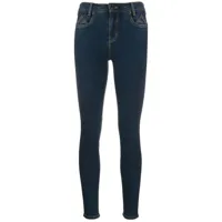 current/elliott jean skinny à taille haute - bleu