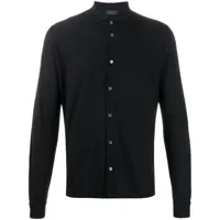 zanone chemise classique - noir
