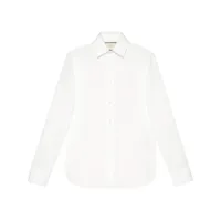 gucci chemise classique - blanc