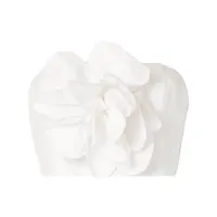 bambah top à applique de fleur - blanc