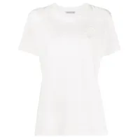 moncler t-shirt classique - blanc