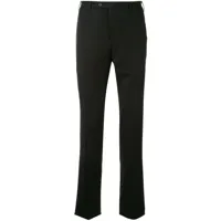 corneliani pantalon de costume slim - noir