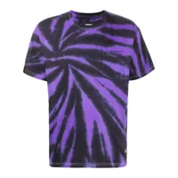 neighborhood t-shirt à motif tie dye - violet