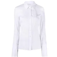 patrizia pepe chemise à classique - blanc