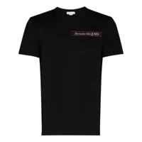 alexander mcqueen t-shirt à logo - noir