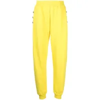 philipp plein pantalon de jogging iconic plein - jaune