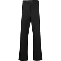 a-cold-wall* pantalon crinkle à coupe fuselée - noir