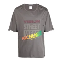 alchemist t-shirt à logo imprimé - noir