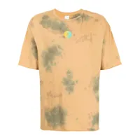 alchemist t-shirt à imprimé tie-dye - jaune