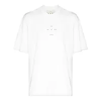 song for the mute t-shirt à logo imprimé - blanc