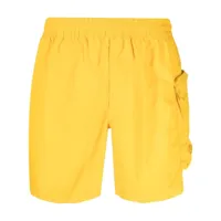 y-3 short de bain à poches cargo - jaune