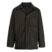 3.1 phillip lim veste matelassée à simple boutonnage - noir