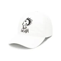 haculla casquette à logo brodé - blanc