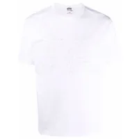 junya watanabe man t-shirt à broderies - blanc