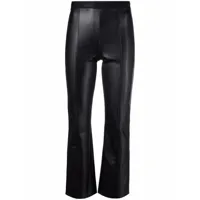 wolford pantalon jenna en cuir artificiel - noir