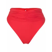 magda butrym bas de bikini à taille haute - rouge