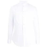 giorgio armani chemise à manches longues - blanc