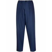 marni pantalon chino court - bleu