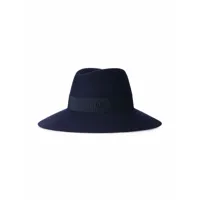 maison michel chapeau kate en feutre - bleu